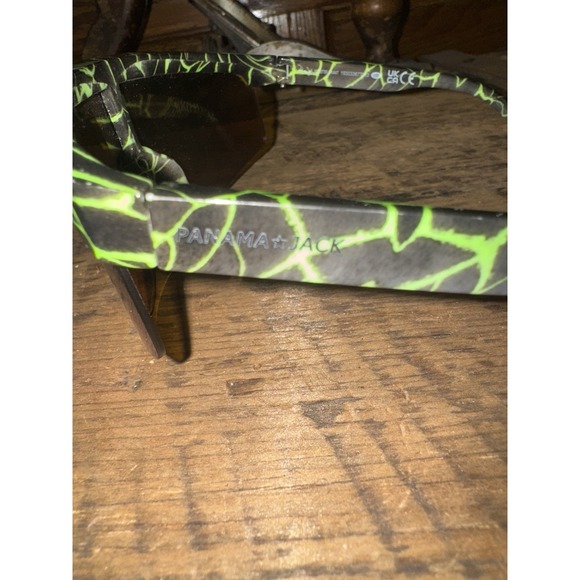 Panama Jack Retro Surf Shield Sunglasses Blades Style UVA UBV Lake River - Picture 5 of 9